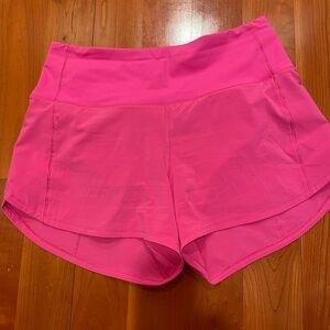 Lululemon Speed Up High Rise Lined Short “4